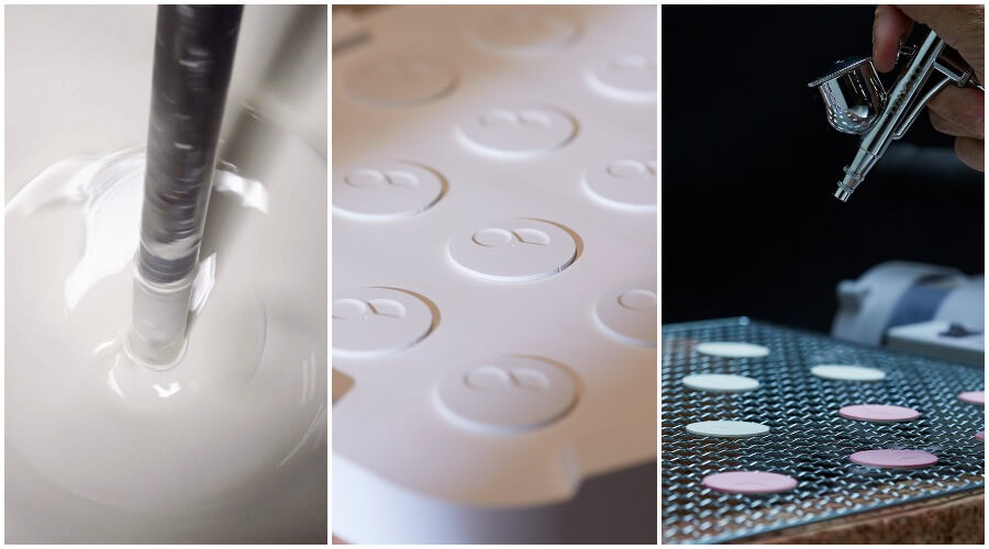 Creating Slurry - Molding - Glazing/Firing Porcelain dial