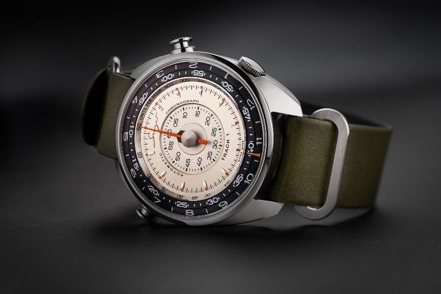 Expensive Chronograph watches Singer Track1 Prototype