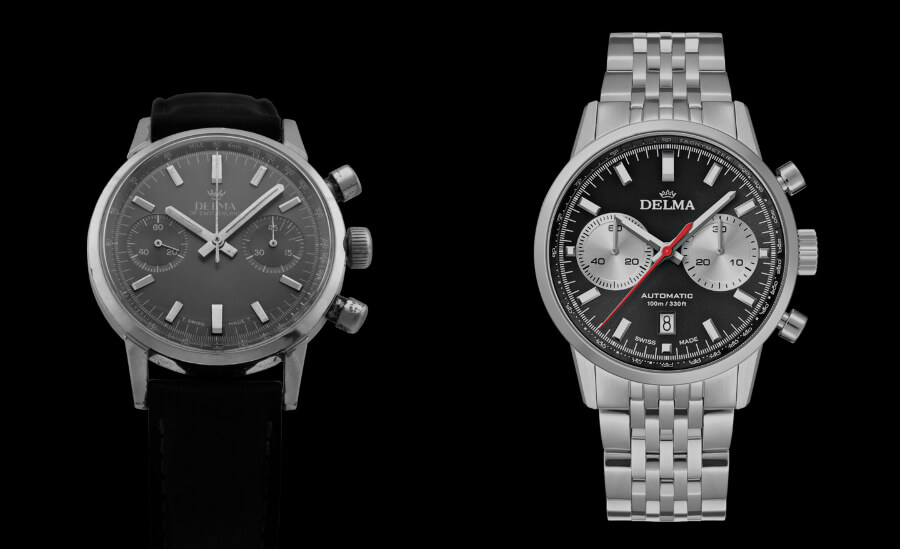 Delma Continental Vintage Chronograph Valjoux 23