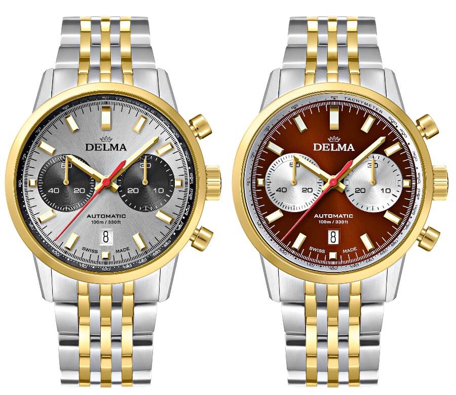 Delma Continental Chronograph Gold