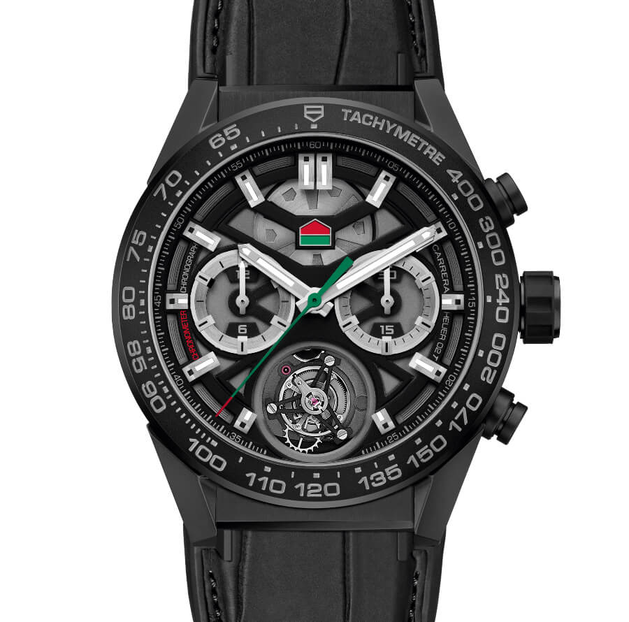 The New TAG Heuer Carrera Chronograph Calibre Heuer 02 Tourbillon “ODD BALLS” Edition