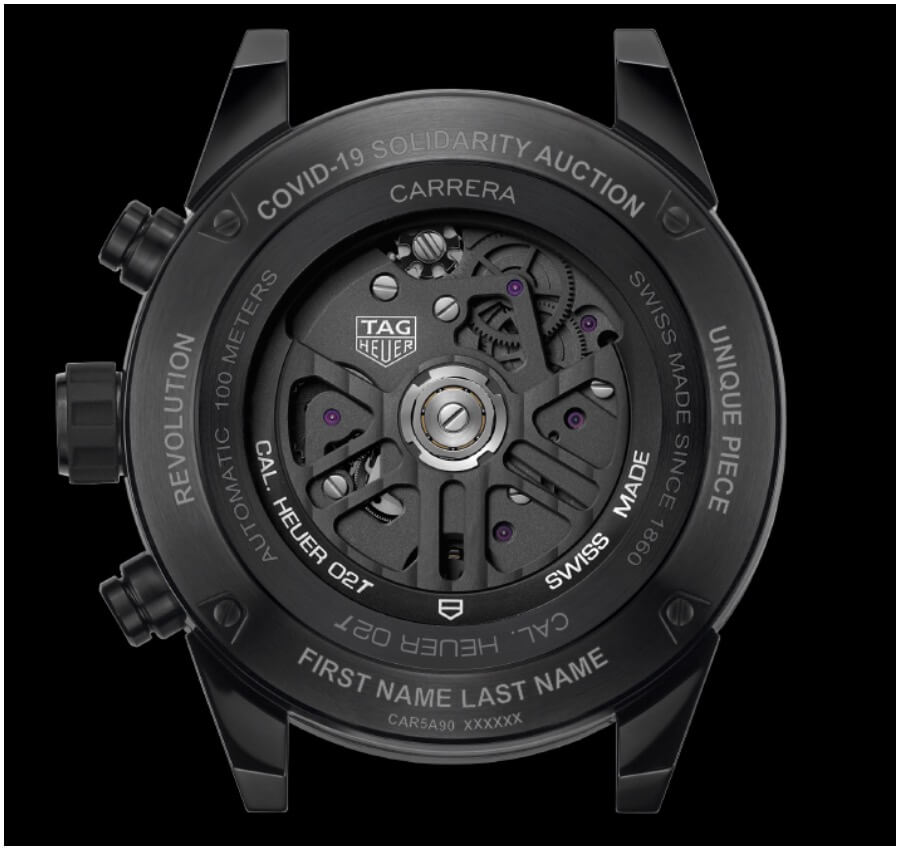 Chronograph Tourbillon In House Movement