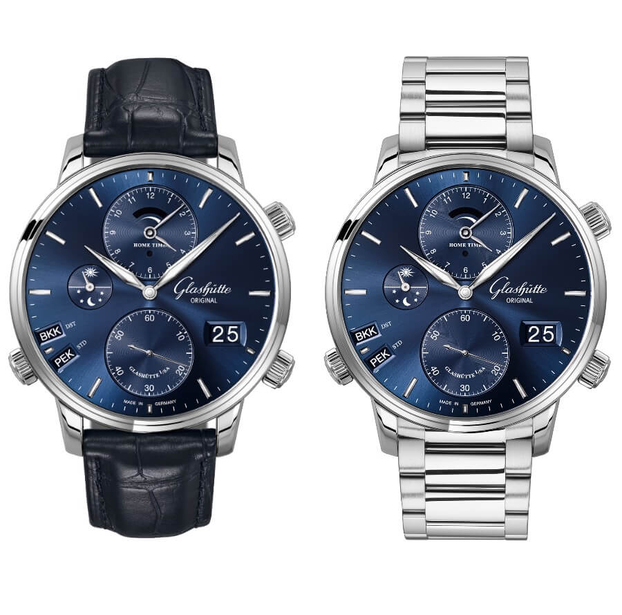 Glashütte Original Senator Cosmopolite In Midnight Blue
