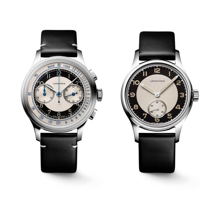 The New Longines Heritage Classic Tuxedo Collection Longines Heritage Classic Tuxedo Collection