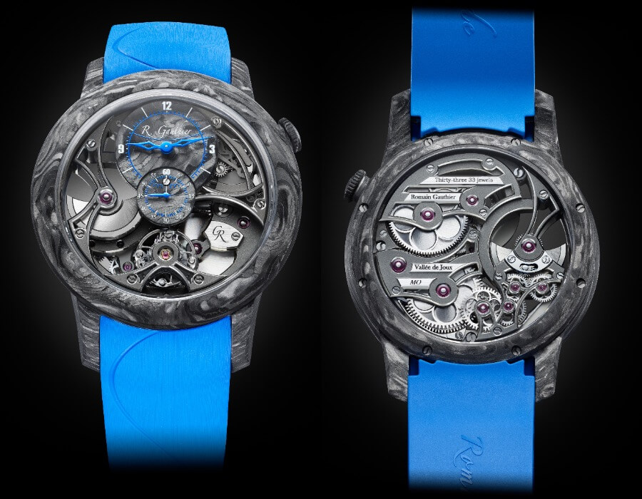 Romain Gauthier Insight Micro-Rotor Squelette Manufacture-Only Carbonium Edition Watch Review