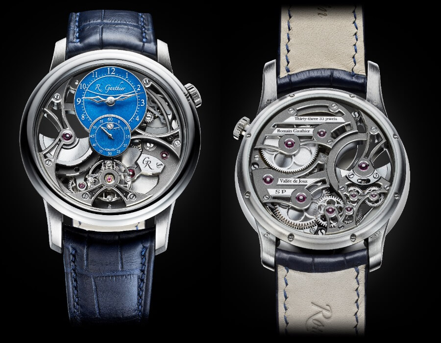 Romain Gauthier Insight Micro-Rotor Squelette Special Orders Platinum Watch Review