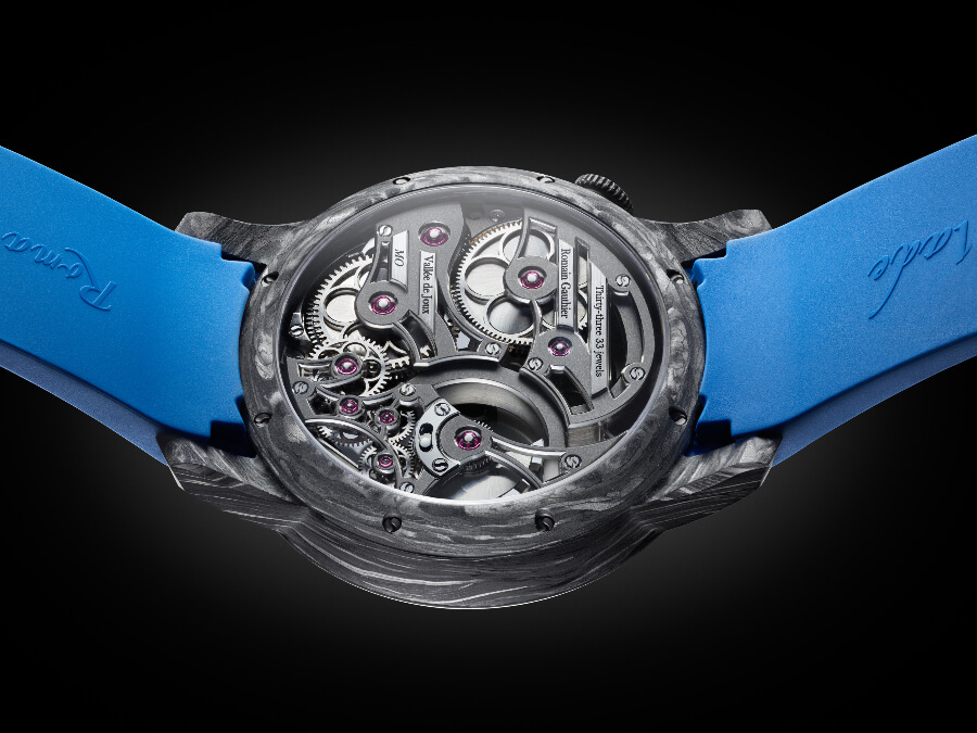 Romain Gauthier Insight Micro-Rotor Squelette Manufacture-Only Carbonium Edition Movement