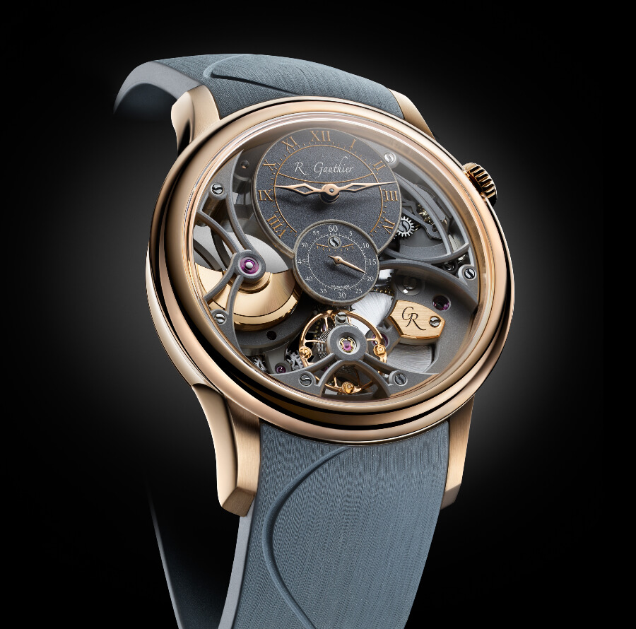 Romain Gauthier Insight Micro-Rotor Squelette Special Orders Red Gold