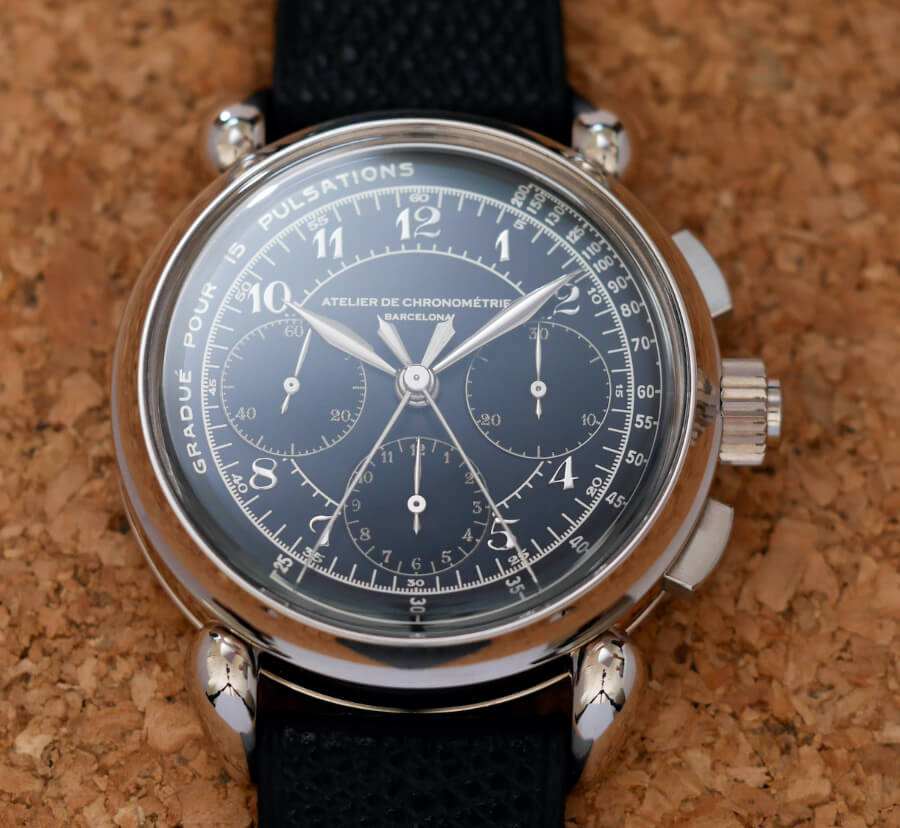 The New Atelier de Chronométrie AdC#8 Split-Seconds Chronograph