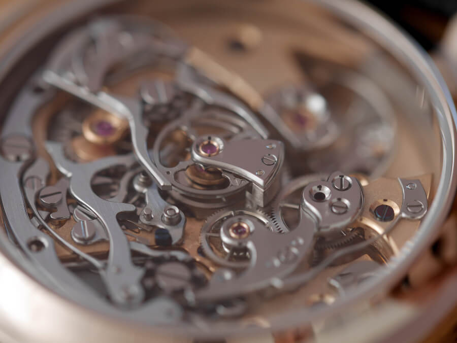 venus 185 rattrapante movement