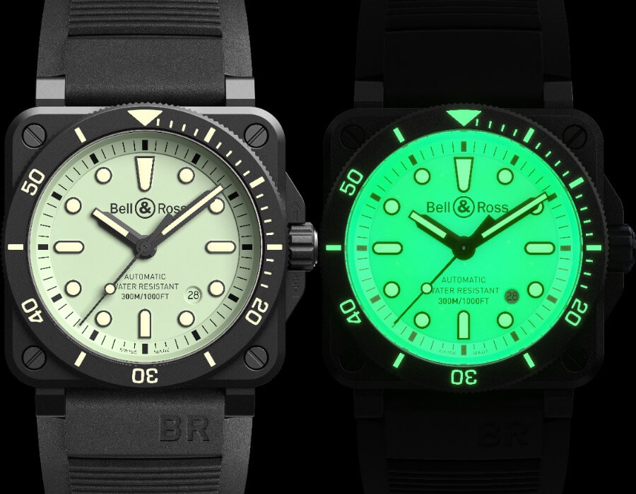 The New Bell & Ross BR 03-92 Diver Full Lum