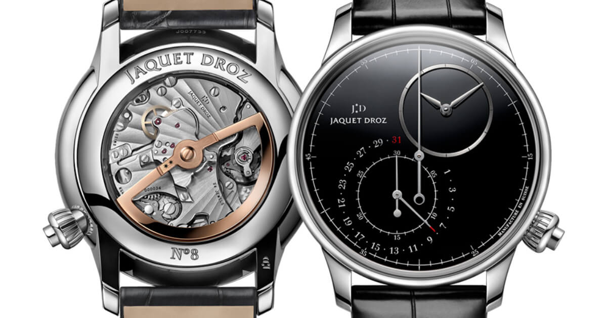 Jaquet Droz Grande Seconde Off-Centered Chronograph Black Onyx (Price, Pictures and Specifications)