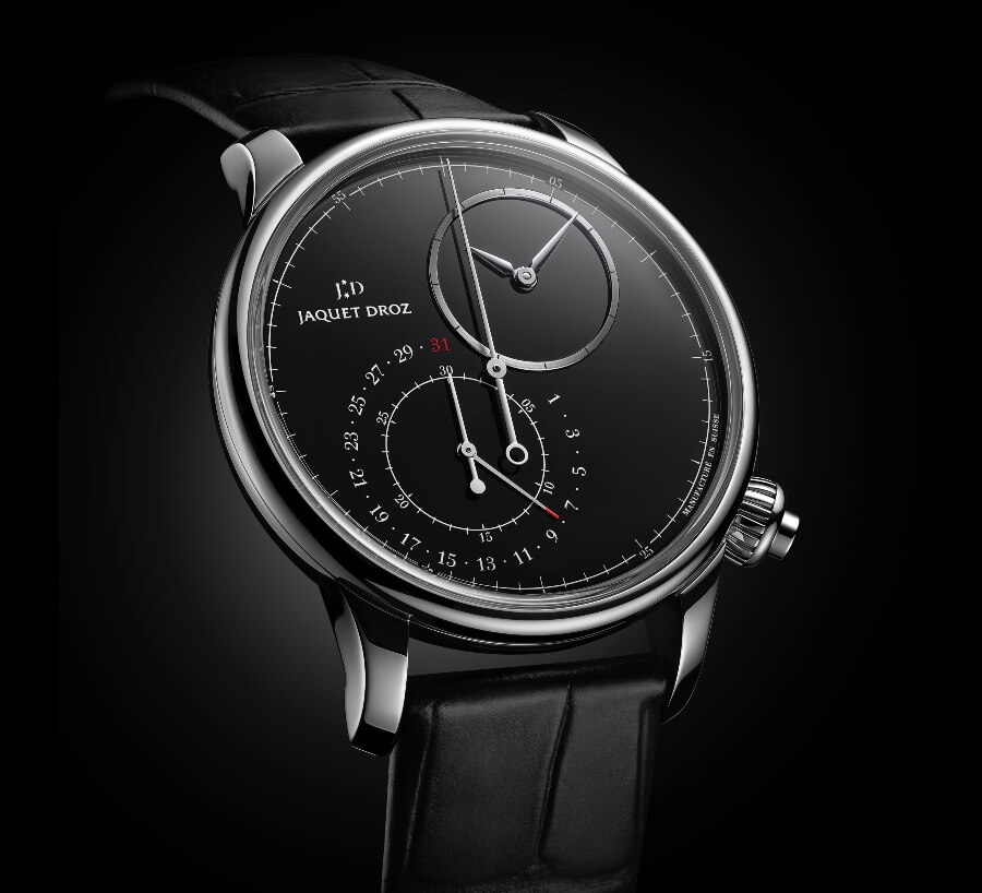 GPHG 2020 Jaquet Droz Grande Seconde Off-Centered Chronograph Black Onyx