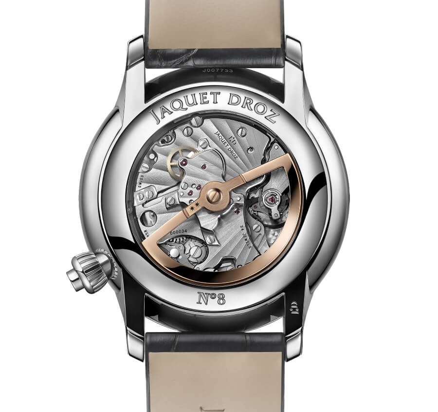Jaquet Droz Grande Seconde Off-Centered Chronograph Black Onyx In House Movement