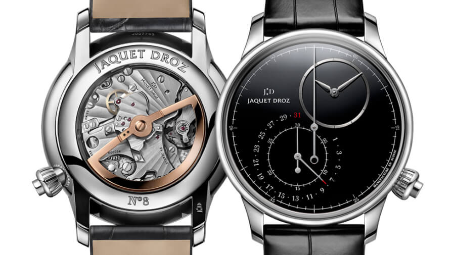 Jaquet Droz Grande Seconde Off-Centered Chronograph Black Onyx Watch Review