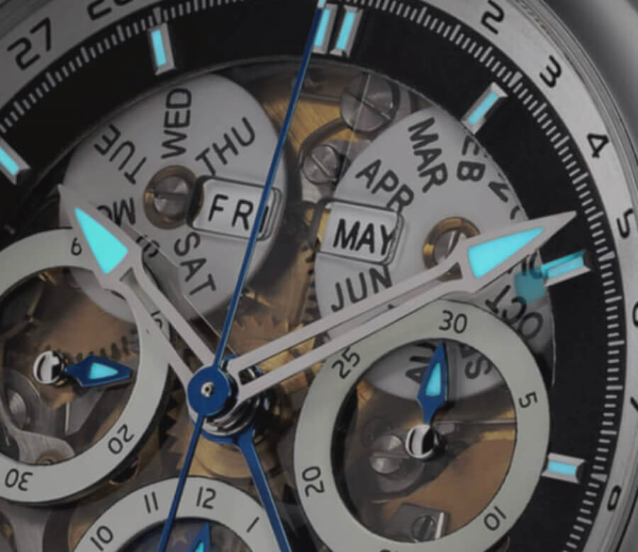 Oileán H-B1 Watch By John McGonigle sapphire dial