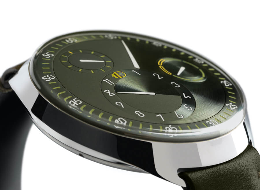 Ressence Type 1 Slim X Green Dial Watch