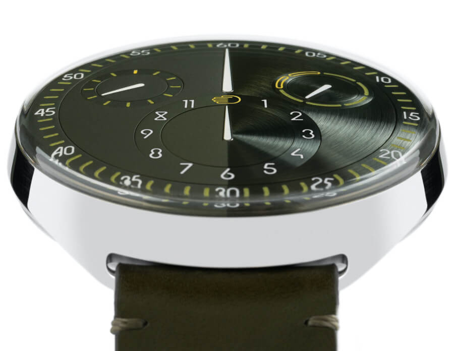 Ressence Type 1 Slim X Olive Green Dial Watch