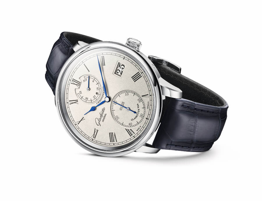 Glashütte Original Senator Chronometer Limited Edition White Gold ...