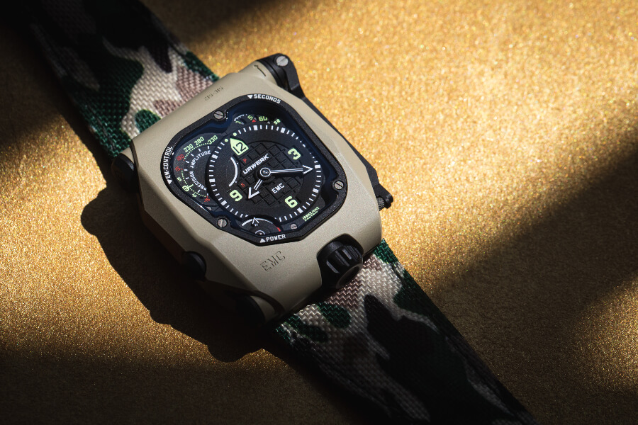 Urwerk EMC Time Hunter Desert Sage Watch Review