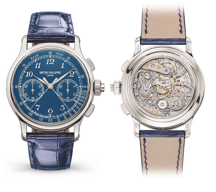 Patek Philippe Ref. 5370P-011 Split-Seconds Chronograph Blue Dial