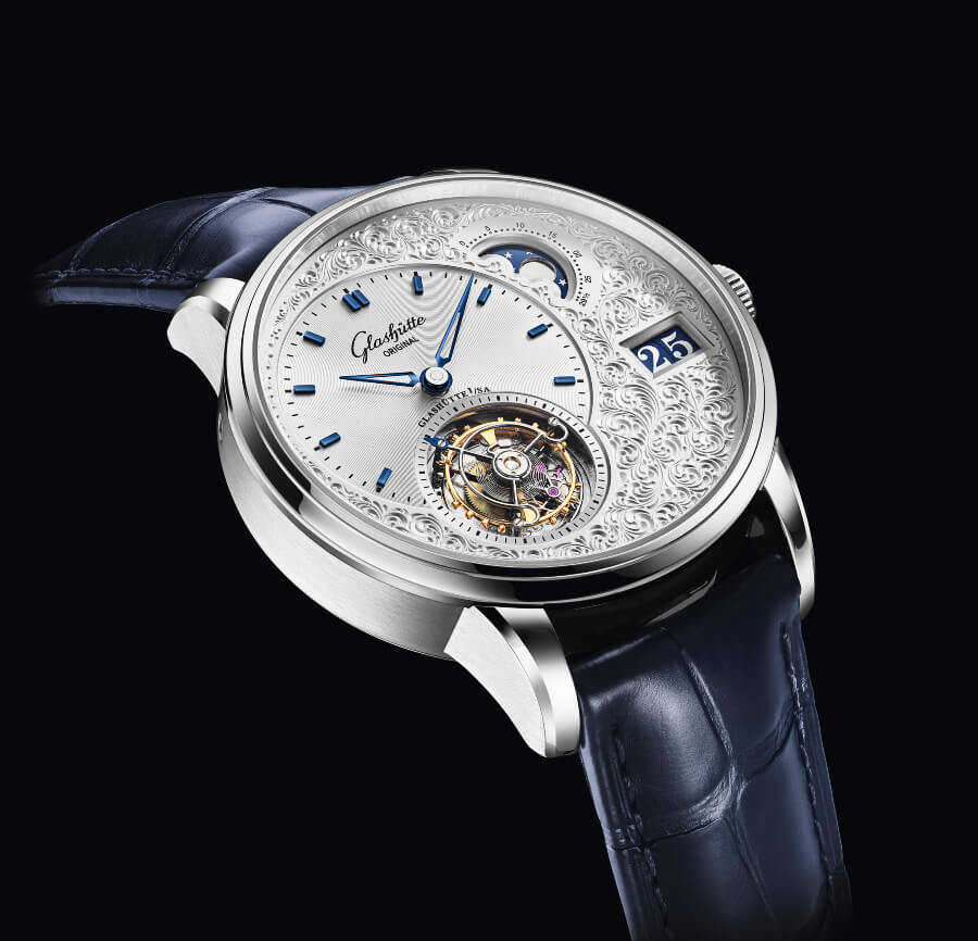 Men Watches Glashütte Original PanoLunarTourbillon Limited Edition