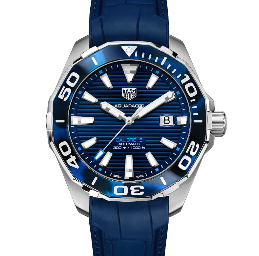 TAG Heuer Aquaracer 43 mm Tortoise Shell Effect Special Edition Blue