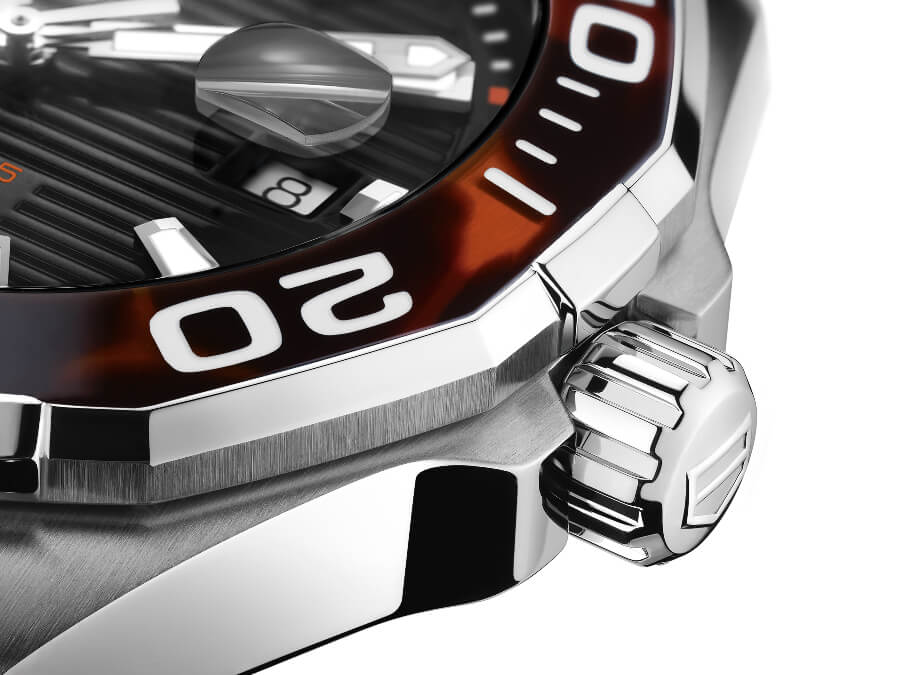 TAG Heuer Aquaracer 43 mm Tortoise Shell Effect Special Edition Bezel