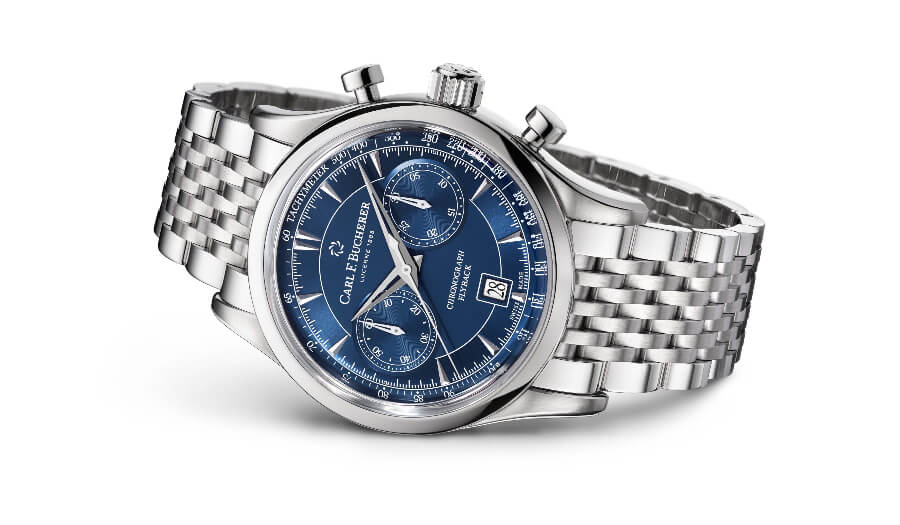 The New Carl F. Bucherer Manero Flyback Blue Dial