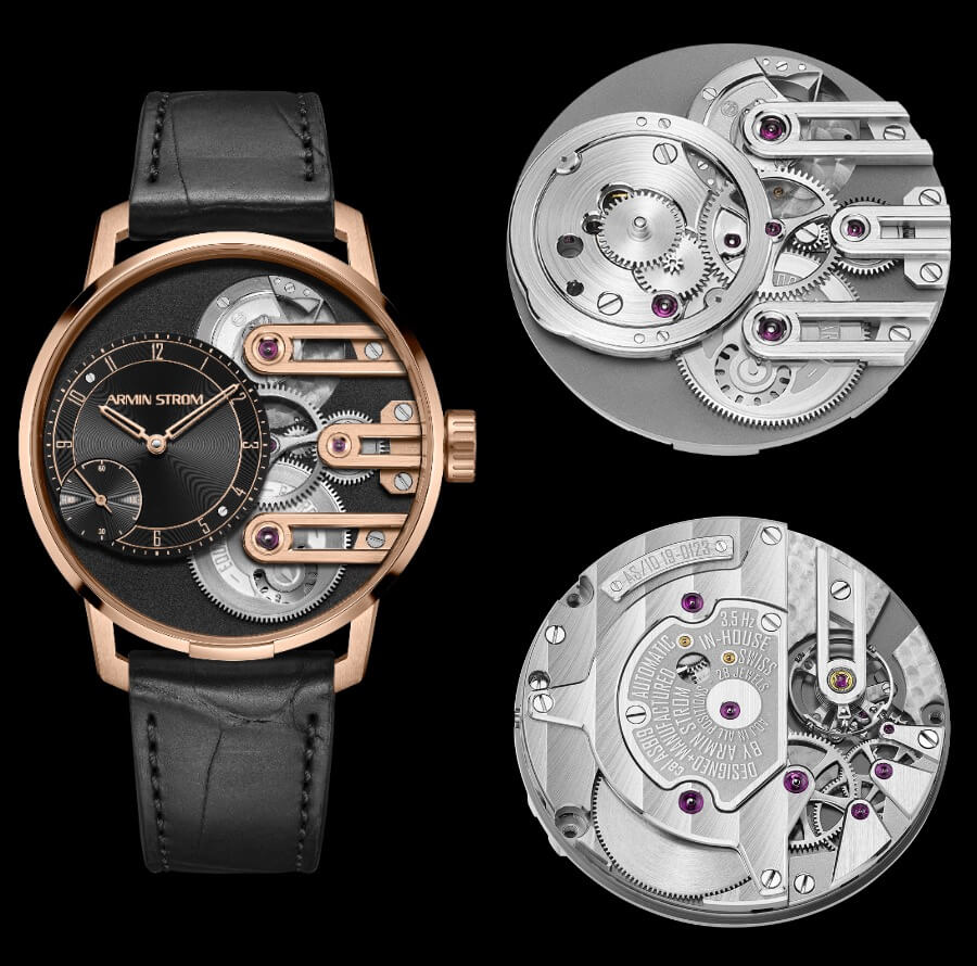 Armin Strom Gravity Equal Force System 78 In Rose Gold Watch Review