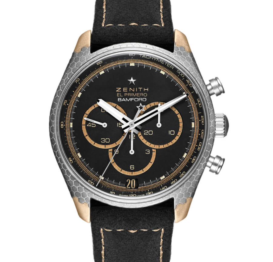Zenith El Primero Superconductor Bamford Watch Department x Black Badger