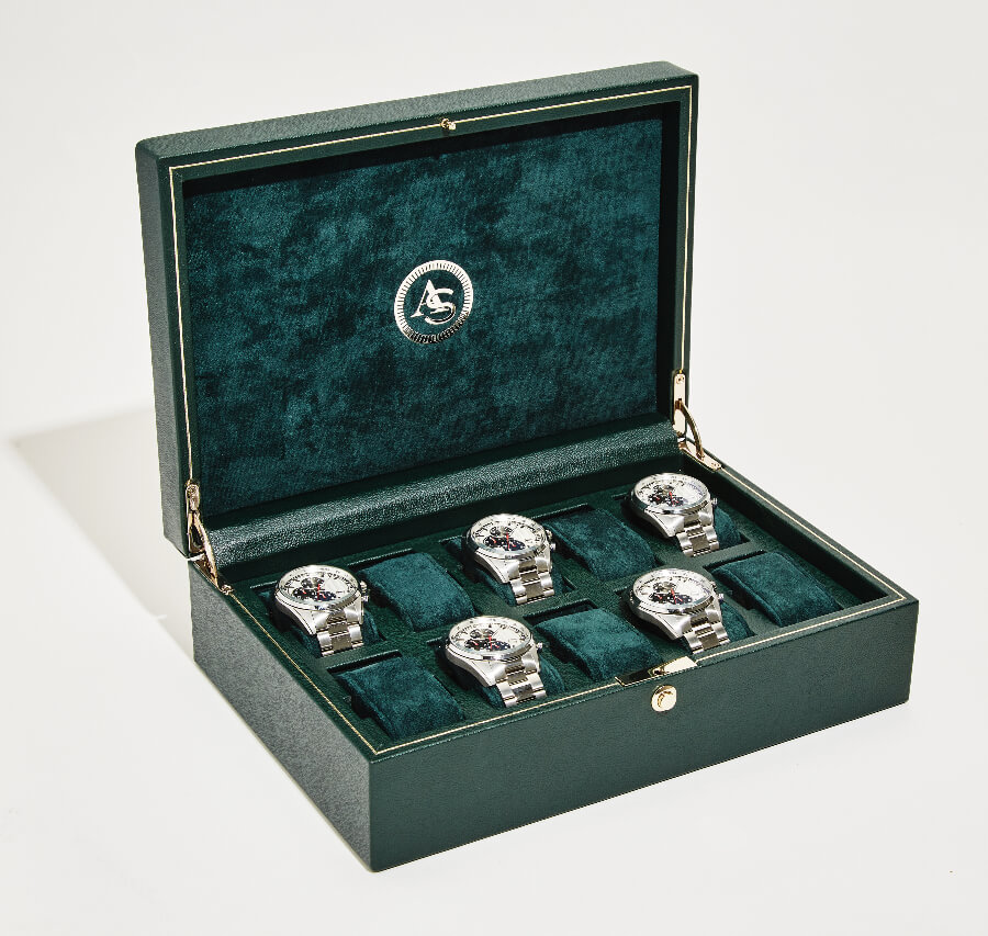 xANALOG/SHIFT VINTAGE COLLECTION 10 PIECE WATCH BOX