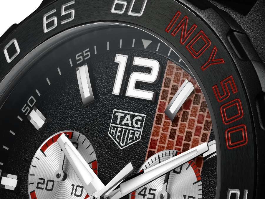 TAG Heuer Formula 1 43 mm Indy 500 2020 Special Edition Dial