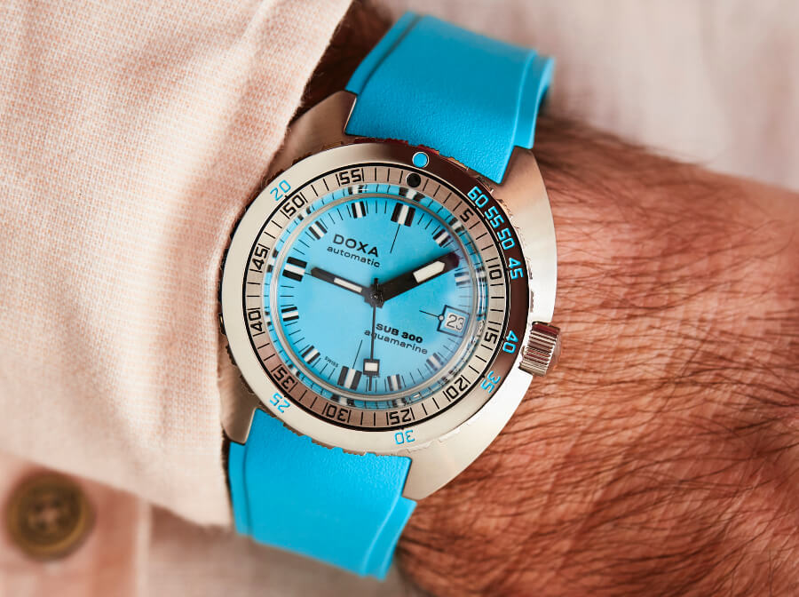 Doxa Stainless Steel SUB 300 COSC Watch Review