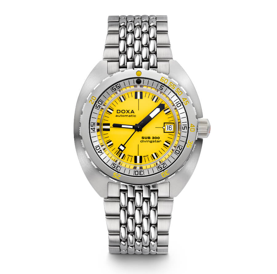The New Doxa Stainless Steel SUB 300 COSC