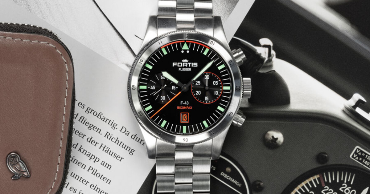Fortis Flieger F-43 Bicompax (Price, Pictures and Specifications)