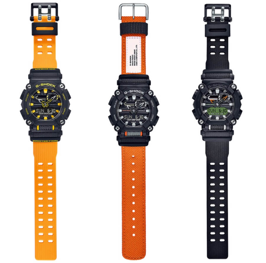 The New Casio G-Shock GA900A-1A9, GA900C-1A4 and the GA900E-1A3