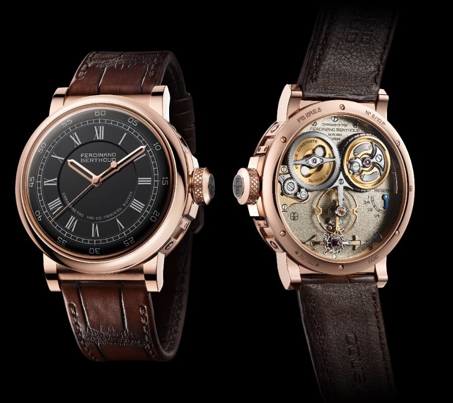 Ferdinand Berthoud Chronomètre FB 2RE.2 In 18-Carat Rose Gold
