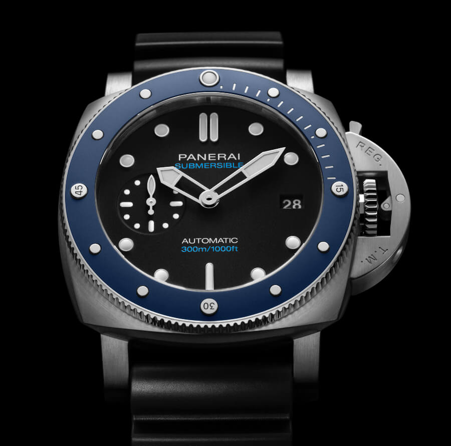 The New Panerai Submersible Azzurro – 42 MM PAM01209