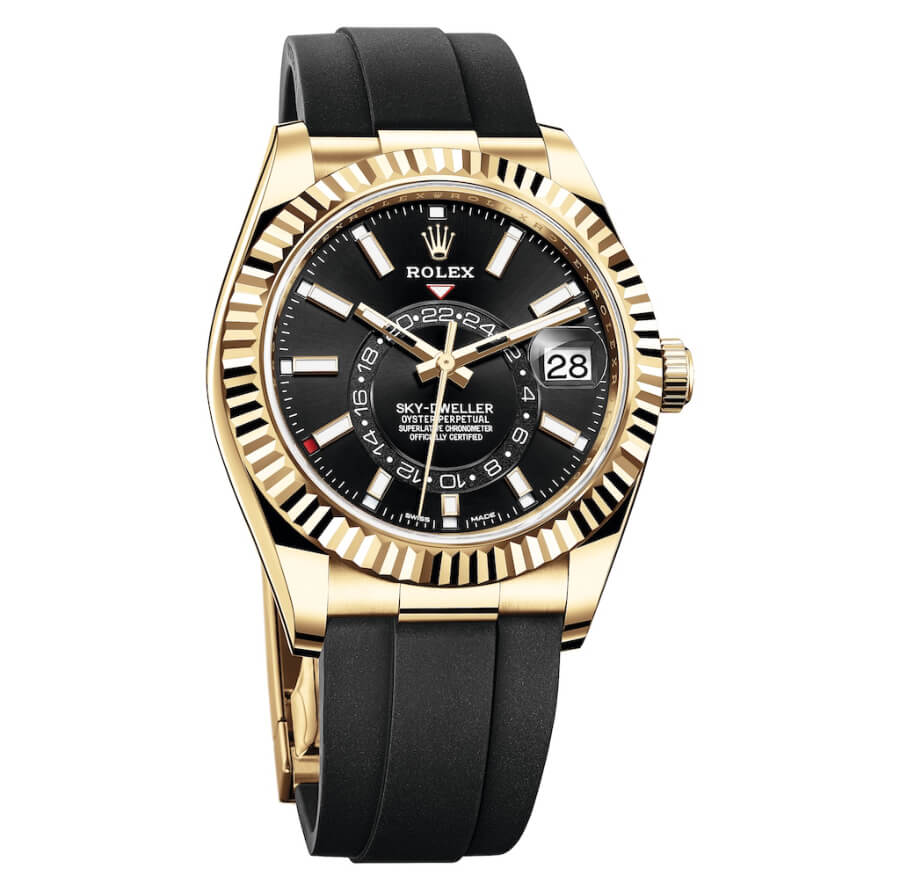 Rolex Sky-Dweller With Oysterflex Bracelet