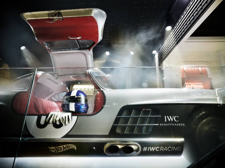 IWC Zurich Boutique Mercedes 300SL Side