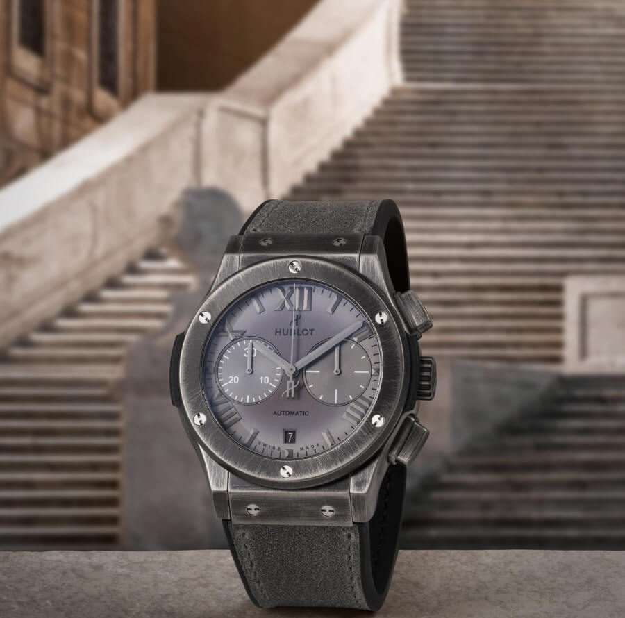 The New Hublot Classic Fusion Chronograph Special Edition Boutique Roma