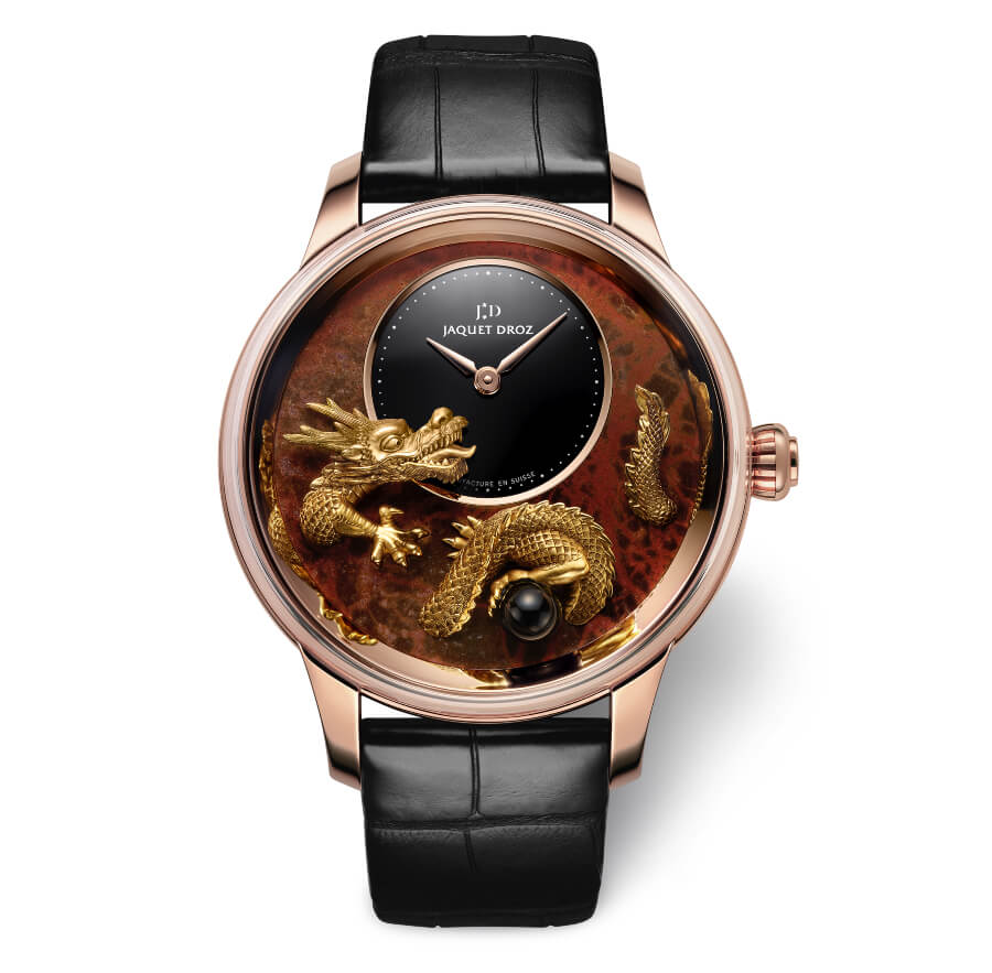 The New Jaquet Droz Petite Heure Minute Relief Dragon