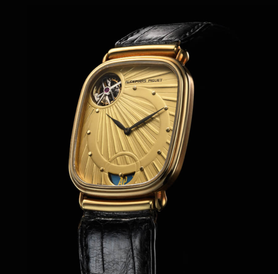 Audemars Piguet 1986 selfwinding tourbillon wristwatch