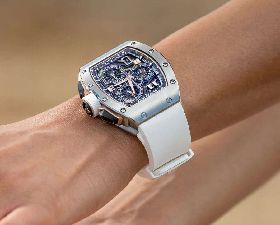 Richard Mille RM 72-01 Lifestyle In-House Chronograph Watch Review