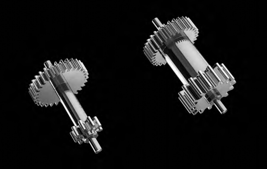 Oscillating pinions