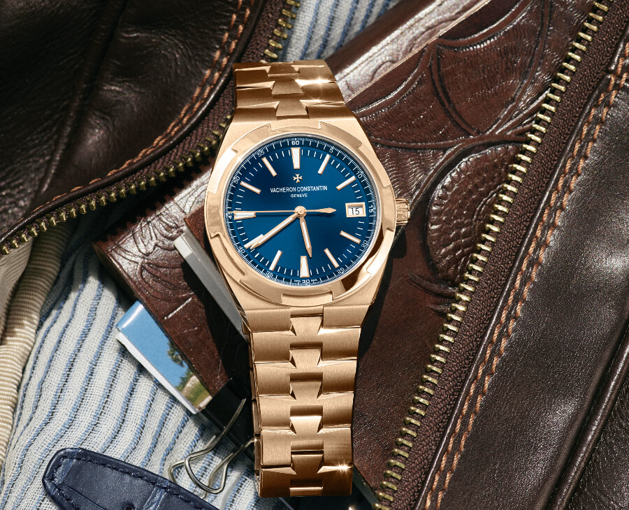Vacheron Constantin Overseas Gold Watch