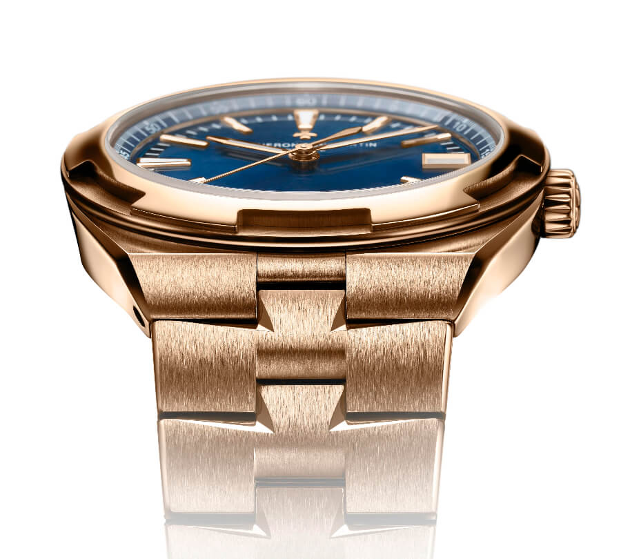 Vacheron Constantin Overseas Self-Winding In Full Pink Gold ref. 4500V/110R-B705 Gold Bracelet