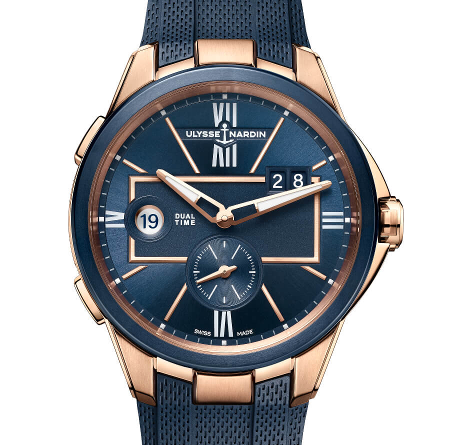 Ulysse Nardin 42 MM Dual Time Ref. 242-20/43