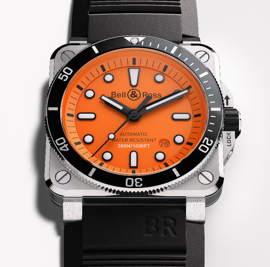 The New Bell & Ross BR 03-92 Diver Orange